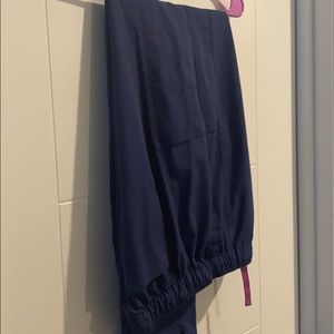 Vera Bradley Navy Scrub Pants
